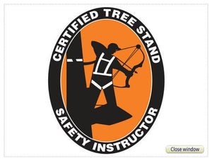 Certified Tree Stand Safety Instructor Patch