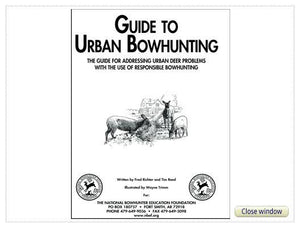 Urban Bowhunting Guide Book - National Bowhunter Education Foundation